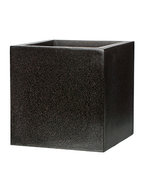 Image of Capi Lux Pot vierkant VII zwart 100 Cm. 12098