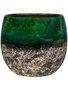 Indoor Pottery - Pot Lindy Green Black
